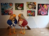Huge handmade birds by Kiki Peeters